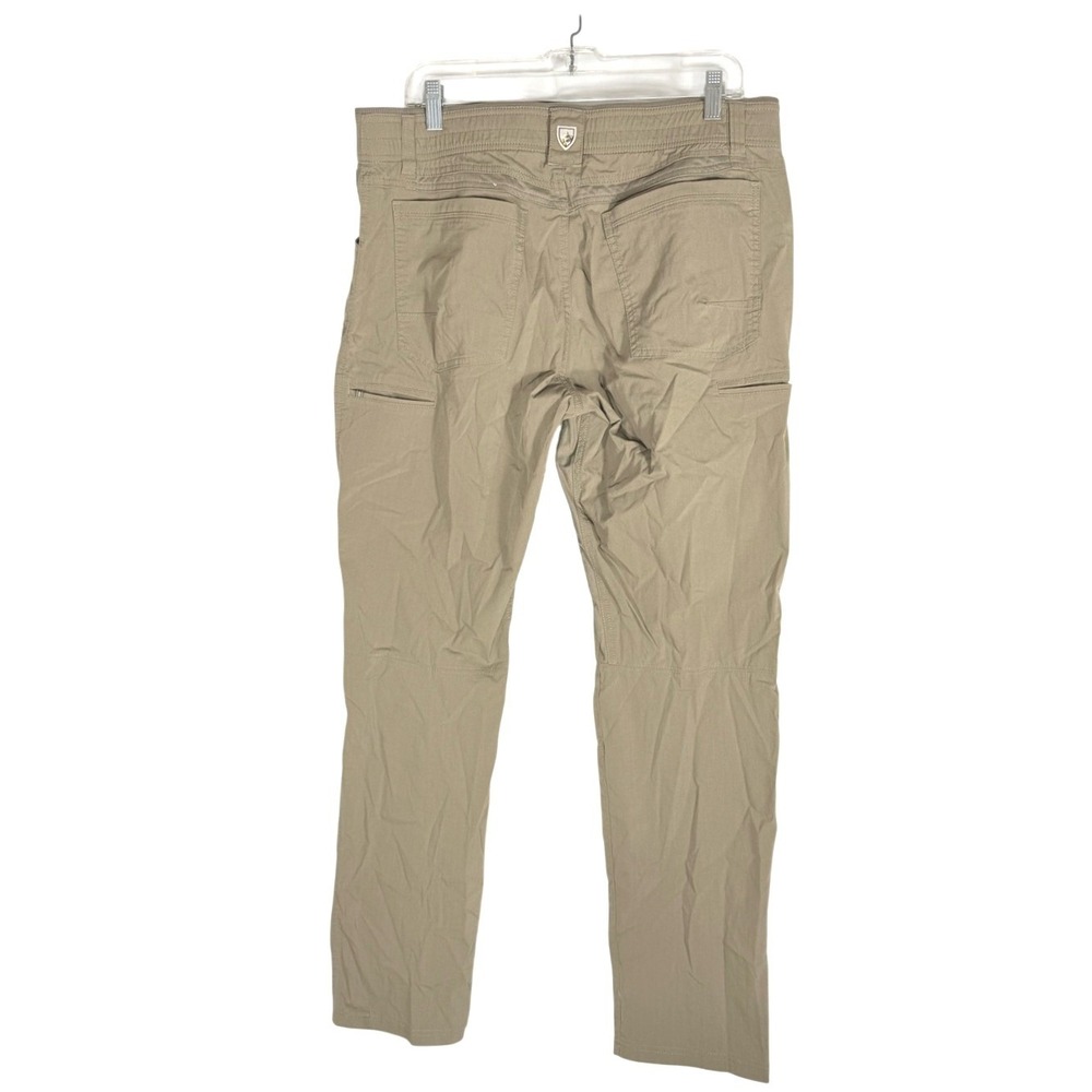 Kuhl Free Radikl Men's Slim Travel Pants in Khaki size 36 x 32 - Picture 5 of 13